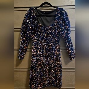 Zara Sequence party dress